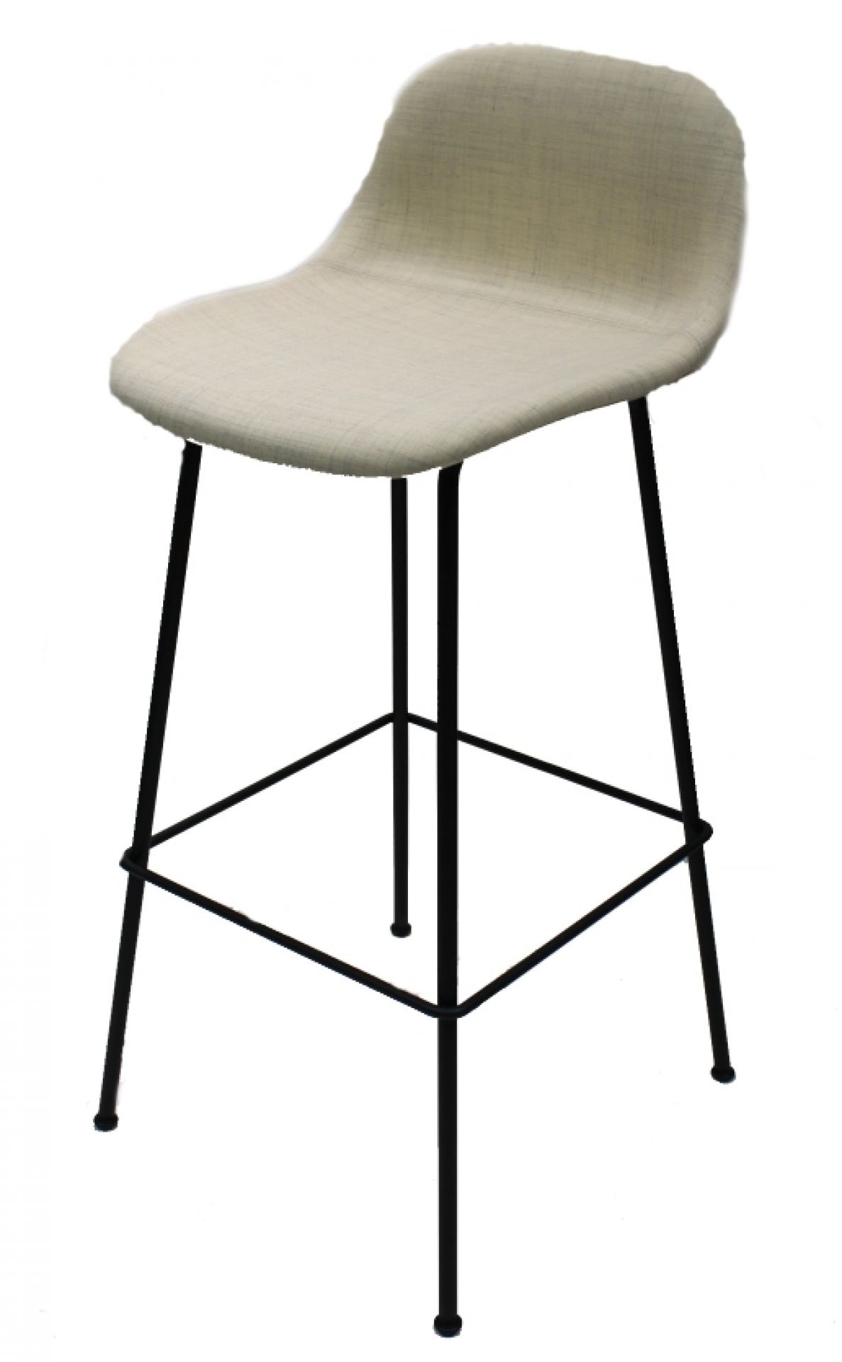 Fiber Counter Stool with Backrest H 75 cm / REMIX 113 Muuto IMPERFECT ITEMS